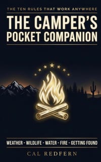 The Camper's Pocket Companion: Ten Rules That Work Anywhere - Weather, Wildlife, Water, Fire & Getting Found: What to Do When It Matters cover