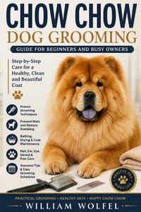 Chow Chow Dog Grooming Guide for Beginners and Busy Owners: Simple At-Home Grooming Routines to Maintain a Healthy Coat, Reduce Shedding, Prevent Mats cover