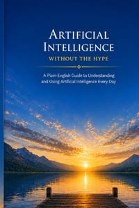 Artificial Intelligence Without the Hype: A Plain-English Guide to Understanding and Using Artificial Intelligence Every Day cover