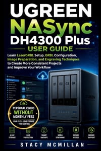 UGREEN NASync DH4300 Plus User Guide: Learn UGOS Pro Setup, Drive Installation, RAID Configuration, Media Management, Remote Access, and Backup Workfl cover