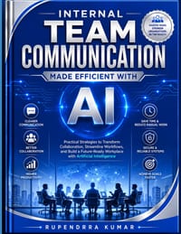 Internal Team Communication Made Efficient with AI: Transform Collaboration, Productivity, and Workplace Communication with Artificial Intelligence cover