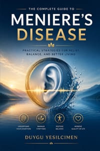 The Ménière's Disease: Daily Management: A Complete Guide to Managing Vertigo, Tinnitus, Hearing Loss, Balance, Diet, and Daily Life cover