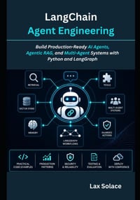 LangChain Agent Engineering: Build Production-Ready AI Agents, Agentic RAG, and Multi-Agent Systems with Python and LangGraph cover