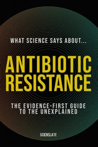 What Science Says About... Antibiotic Resistance: The Evidence-First Guide to the Unexplained cover