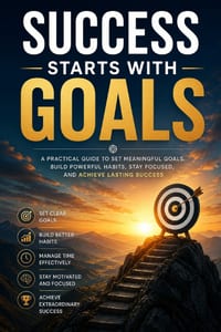 Success Starts With Goals: A Practical Guide to Goal Setting, Self-Discipline, Productive Habits, Time Management, Motivation, Mindset, and Achieving cover