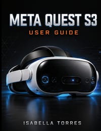 Meta Quest S3 User Guide: The Ultimate Step-by-Step Manual to Master Mixed Reality, Optimize Settings, and Troubleshoot Your VR Headset with Ease cover