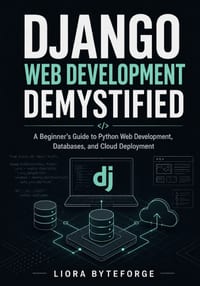 Django Web Development Demystified: A Beginner's Guide to Python Web Development, Databases, and Cloud Deployment cover