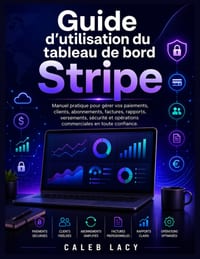 Guide d'utilisation du tableau de bord Stripe: Manuel pratique pourGérez vos paiements, clients, abonnements, factures, rapports, versements, sécurité cover