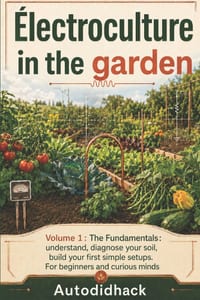 Electroculture in the garden: Tome 1: The fundamentals: Understand, diagnose your soil, build your first simple setups. cover