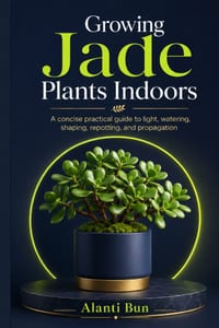Growing Jade Plants Indoors: A concise practical guide to light, watering, shaping, repotting, and propagation cover