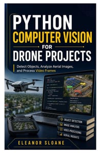 Python Computer Vision for Drone Projects: Detect Objects, Analyze Aerial Images, and Process Video Frames cover