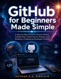 GitHub for Beginners Made Simple: A Step-by-Step Guide to Version Control, Collaboration, Open-Source Projects, and Building a Professional Developer cover