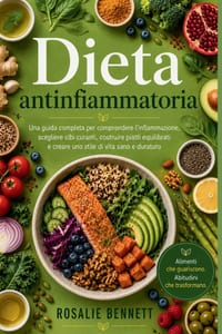 Dieta Antinfiammatoria: Una guida completa per comprendere l'infiammazione, scegliere cibi curanti, costruire piatti equilibrati e creare uno stile di cover
