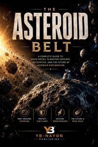 The Asteroid Belt: A Complete Guide to Space Rocks, Ceres, Vesta, Meteorites, Planetary Defense, the DART Mission, and Asteroid Mining for Kids Ages 8 cover