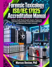 Forensic Toxicology ISO/IEC 17025 Accreditation Manual: Build an Audit-Ready Quality System, Prepare for Laboratory Assessments, Correct Nonconformiti cover