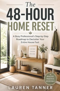 The 48-Hour Home Reset: A Busy Professional's Step-by-Step Roadmap to Declutter Your Entire House Fast cover