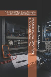 Industrial Automation Troubleshooting: PLC, HMI, SCADA, Drives, Networks and Control-System Diagnostics cover