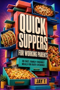 Quick Suppers for Working Parents: 30 Fast, Family-Friendly Meals for Busy Evenings cover