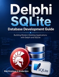 Delphi SQLite Database Development Guide: Building Modern Desktop Applications with Delphi and SQLite cover