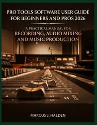 Pro Tools Sofware User Guide for Beginners and Pro 2026: A Practical Manual for Recording, Audio Mixing and Music Production cover