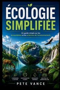 Écologie Simplifiée: Un guide simple sur les écosystèmes et les sciences de l'environnement cover