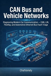 CAN Bus and Vehicle Networks: Diagnosing Modern Car Communication - CAN, LIN, FlexRay, and Automotive Ethernet Bus Fault Triage cover