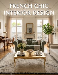 French Chic Interior Design: Timeless Parisian Elegance with Classic Charm and Modern Comfort cover