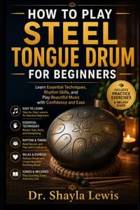 How to Play Steel Tongue Drum for Beginners: Learn Essential Techniques, Rhythm Skills, and Play Beautiful Music with Confidence and Ease cover