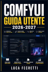 ComfyUI Guida Utente 2026-2027: Dall'Installazione ai Workflow Professionali: Crea con i Nodi, Genera Capolavori Visivi, Risolvi Ogni Problema cover