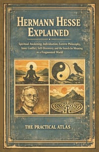 Hermann Hesse Explained: Spiritual Awakening, Individuation, Eastern Philosophy, Inner Conflict, Self-Discovery, and the Search for Meaning in a Fragm cover