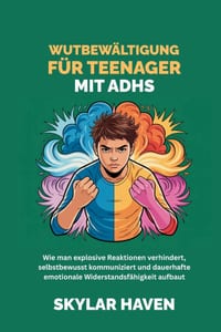 Wutbewältigung für Teenager mit ADHS: Wie man explosive Reaktionen verhindert, selbstbewusst kommuniziert und dauerhafte emotionale Widerstandsfähigke cover