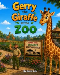 Gerry the Giraffe and the New Zoo Exhibit: Zoo Animals Giraffe Lion Elephant cover