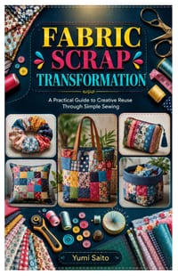 Fabric Scrap Transformation: A Practical Guide to Creative Reuse Through Simple Sewing Projects and Everyday Design cover