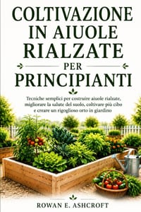 Coltivazione in Aiuole Rialzate Per Principianti.: Tecniche semplici per costruire aiuole rialzate, migliorare la salute del suolo, coltivare più cibo cover