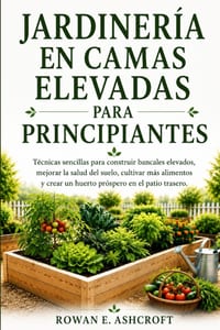 Jardinería En Camas Elevadas Para Principiantes: Técnicas sencillas para construir bancales elevados, mejorar la salud del suelo, cultivar más aliment cover