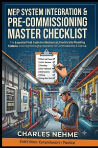 MEP System Integration & Pre-Commissioning Master Checklist cover