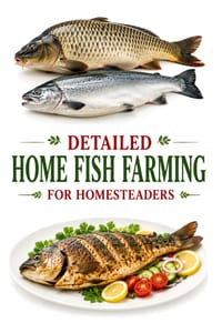 Detailed Home Fish Farming for Homesteaders cover