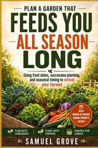 Planning a Garden That Feeds All-Season Long: Using frost dates, succession planting, and seasonal timing to extend your harvest cover