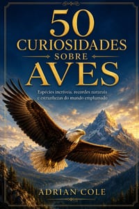50 Curiosidades Sobre Aves: Espécies incríveis, recordes naturais e estranhezas do mundo emplumado cover