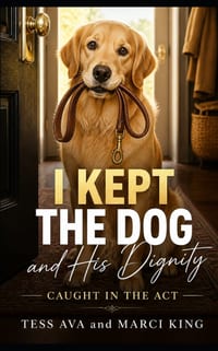 I Kept The Dog And His Dignity: A Humorous Women's Fiction Novel of Divorce, Sweet Revenge, and One Very Good Dog cover