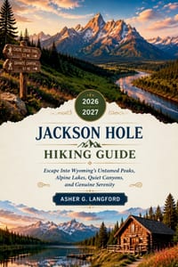 Jackson Hole Hiking Guide 2026 - 2027: Escape Into Wyoming's Untamed Peaks, Alpine Lakes, Quiet Canyons, and Genuine Serenity cover