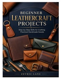 Beginner Leathercraft Projects: Step-by-Step Skills for Crafting Practical Handmade Goods cover