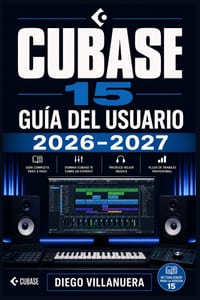 Cubase 15 Guía del Usuario 2026-2027: Domina la Producción Musical Profesional: Configuración, Mezcla, MIDI y Flujos de Trabajo para Estudios en Casa cover