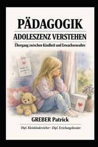 Pädagogik - Adoleszenz: Übergang zwischen Kindheit und Erwachsenenalter cover