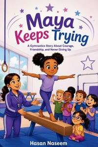 The Brave Balance: A Gymnastics Story About Courage, Practice, and Believing in Yourself cover
