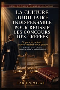 La Culture Judiciaire Indispensable Pour Réussir Les Concours Des Greffes: Le guide de référence pour préparer les concours de greffier et directeur d cover