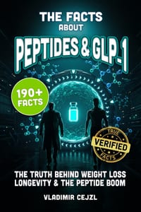 The Facts About Peptides & GLP-1: Weight Loss, Longevity, Muscle Recovery, Skin and Collagen - What Works and What's Hype, With Verified References cover