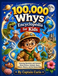 100,000 whys Encyclopedia for Kids: Amazing Questions and Answers About Science, Animals, Space, Nature, History, and the Human Body cover