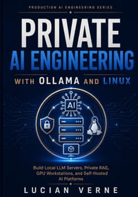 Private AI Engineering with Ollama and Linux: Build Local LLM Servers, Private RAG, GPU Workstations, and Self-Hosted AI Platforms cover