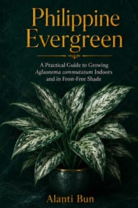 Philippine Evergreen: A Practical Guide to Growing Aglaonema commutatum Indoors and in Frost-Free Shade cover